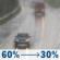 Thursday: Rain likely. Mostly cloudy, with a high near 54. North wind 10 to 20 mph, with gusts as high as 31 mph. Chance of precipitation is 60%. New rainfall amounts less than a tenth of an inch possible. Thursday: Light Rain Likely