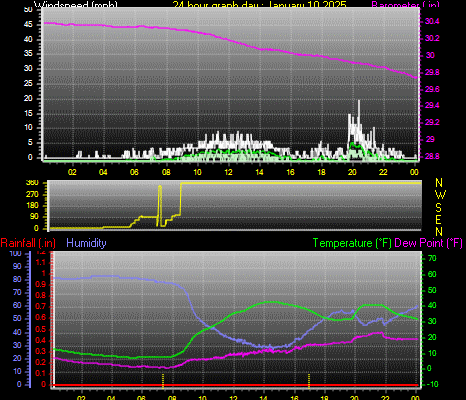 24 Hour Graph for Day 10