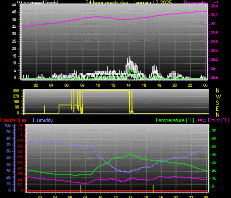 24 Hour Graph for Day 12