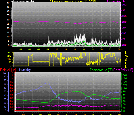 24 Hour Graph for Day 11