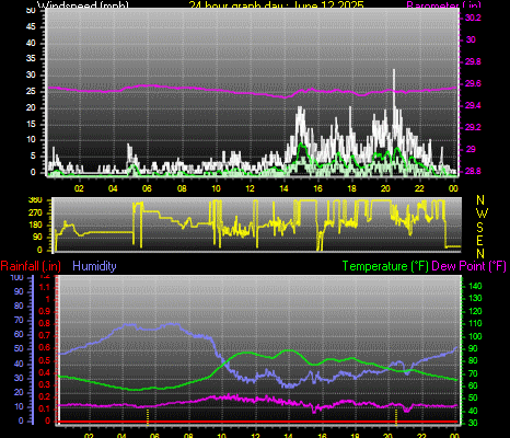 24 Hour Graph for Day 12