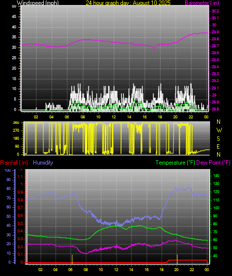 24 Hour Graph for Day 10
