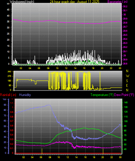 24 Hour Graph for Day 11