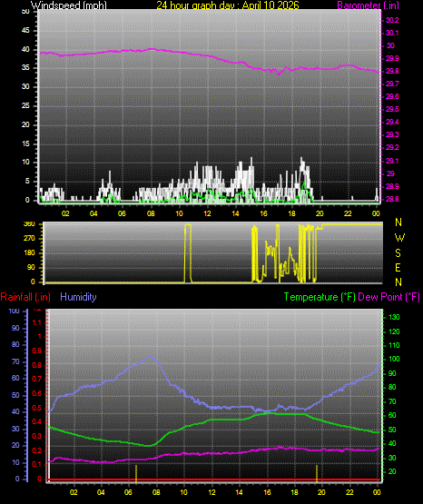 24 Hour Graph for Day 10