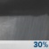 Monday Night: Chance Rain Showers then Chance Rain And Snow Showers